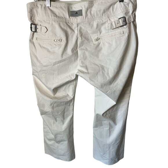 Adidas Stella McCartney‎ White Capri Pants Size Large - Picture 3 of 8